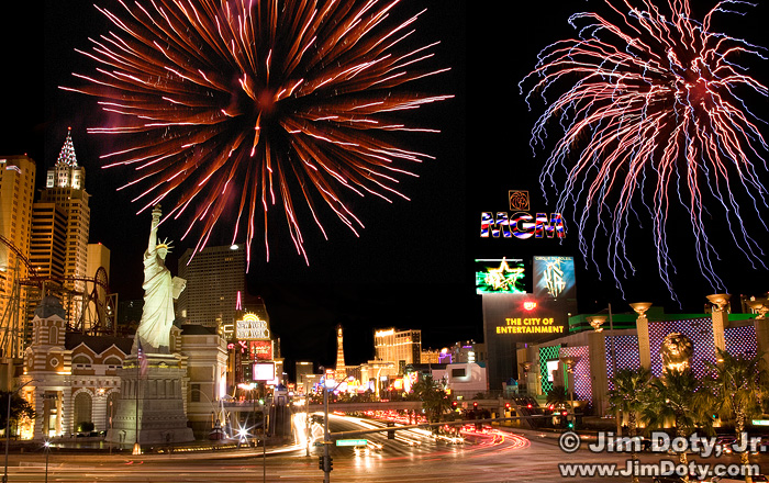 Fireworks, Las Vegas